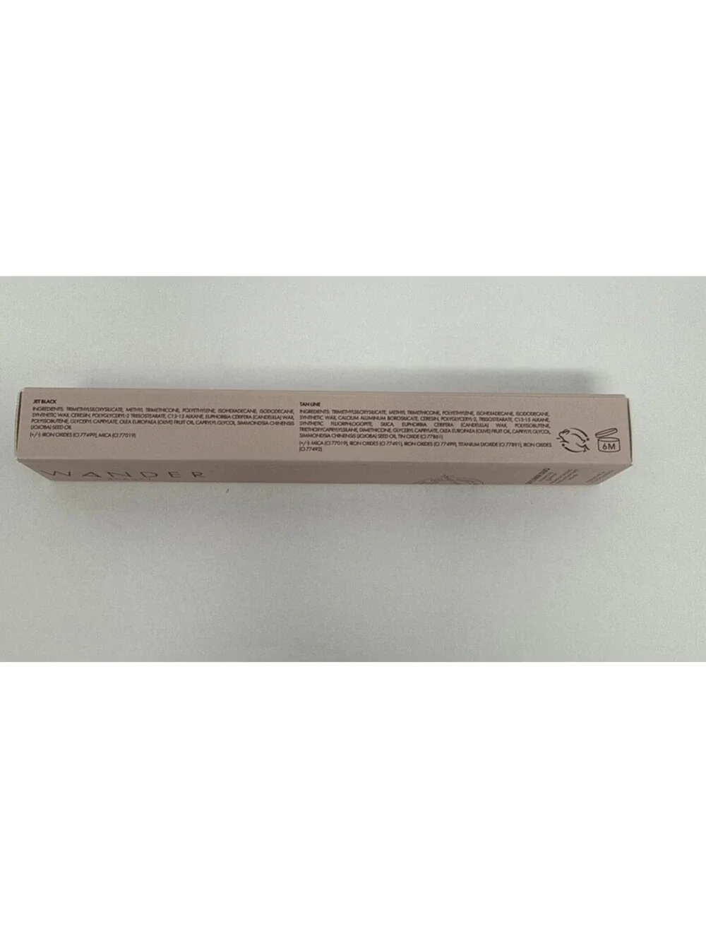 WANDER BEAUTY Skyliner Automatic Gel Eyeliner Duo in Jet Black & Tan Lines RN 4